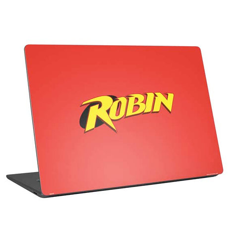 DC Comics Robin Official Logo Universal Laptop 16in (13 x 9.4in) Skin